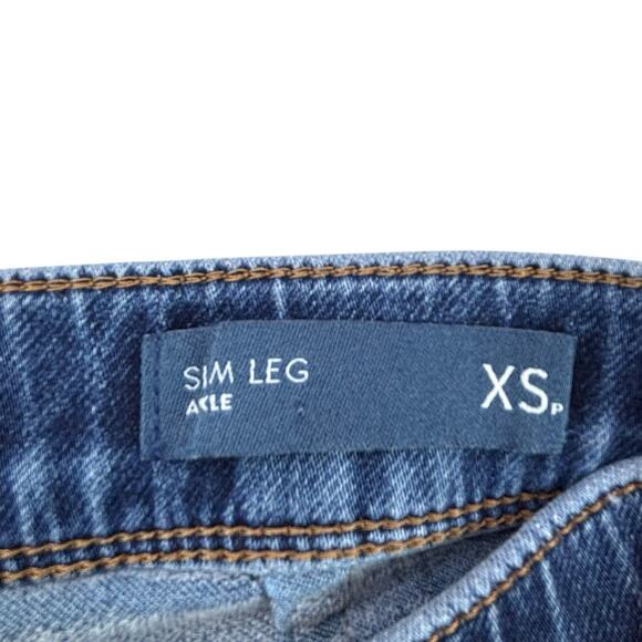 Pure‎ Jill J. Jill Women's XSP XSmall Petite Slim Leg Ankle Elastic Waist Jeans - Picture 7 of 16